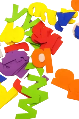 Lot de 52 Lettres Adhésives en Mousse Eva 50 mm INNSPIRO Acheter Direct