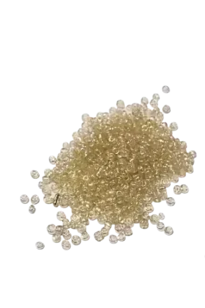 Nouveauté Perles de rocailles 3 mm jaune paille – 100g