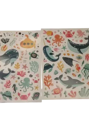 Commande En Gros 2 planches de gommettes pour enfants – 8 modèles ludiques au choix