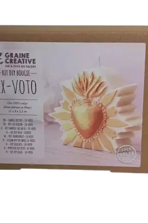 Meilleur Prix Kit DIY Bougie “EX-Voto” – Graine Creative