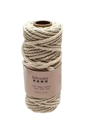 Coton macramé 6 mm – 5 coloris au choix – Artemio Solde