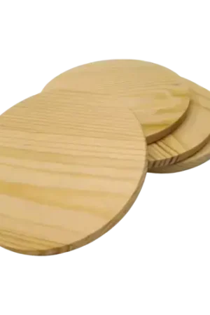 Certifié Dessous de verre en bois 11 cm