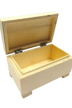 Coffre corsaire en bois 13,5 x 9 x 7,5 cm Livraison Express