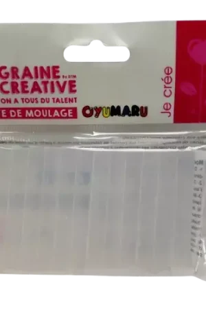 Pâte de moulage OYUMARU 12 bâtonnets 6 x 1,5 cm - GRAINE CREATIVE Prix Réduit