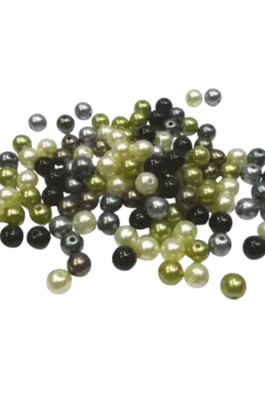 Lot de Perles Nacrées 8 mm – 130 perles – 3 modèles au choix Offre Limitée