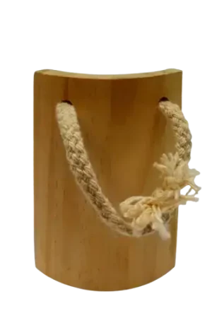 Meilleur Choix Petite tuile en bois à décorer 9 x 6,5 cm