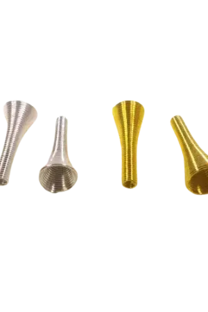 Must-Have Breloques Cônes Ressorts 25 x 10 mm – Doré ou Argenté