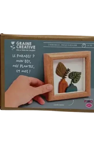 Commande En Gros Kit Cadre DIY FIMO GRAINE CREATIVE – 4 modèles au choix