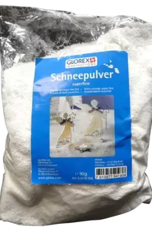 Solde Poudre de Neige 30 g GLOREX – Effet neige DIY