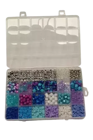 Affaire À Saisir Maxi Boîte de Perles Heishi et Acrylique – 170 g