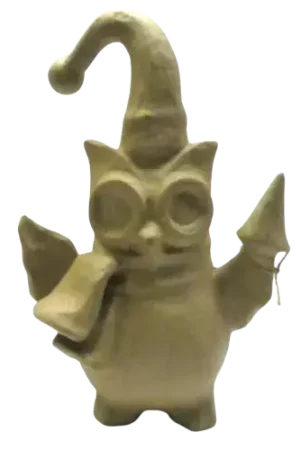 Soldes Hibou en papier mâché 34 cm - DECOPATCH