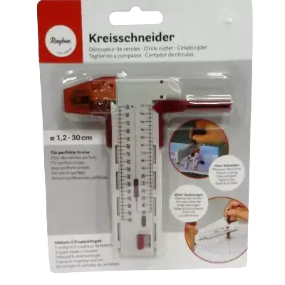 Découpeur de cercles RAYHER – 1,2 à 30 cm Offre Du Jour