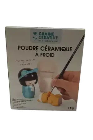 Petit Prix Poudre de Céramique à Froid GRAINE CREATIVE – 1 kg