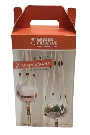 Expédition Rapide Mon Kit 2 Suspensions Macramé – Graine Creative