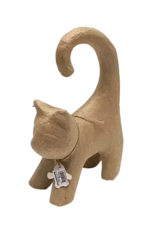Chat DECOPATCH à Décorer – 13,5 x 7 x 32 cm Promotion Saisonnière