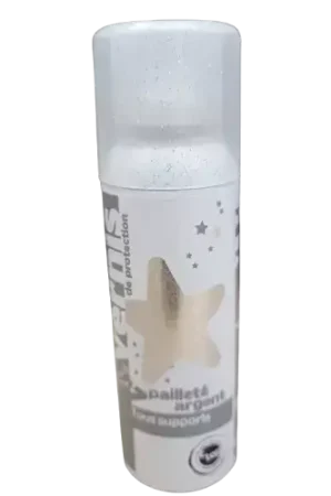 Vernis Pailleté Argenté pour Tous Supports Promotion Saisonnière
