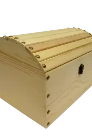 Coffre de Pirates en Bois 29 x 21,5 x 19 cm Prix Bas