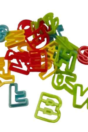 Achetez Aujourd'hui 25 Emporte-Pièces Alphabet 5 cm – Graine Créative
