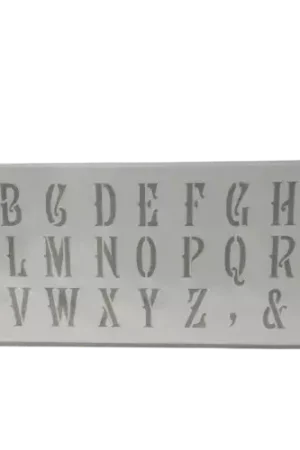 Pochoirs Alphabet GRAINE CREATIVE – 15 x 40 cm Paiement Sécurisé