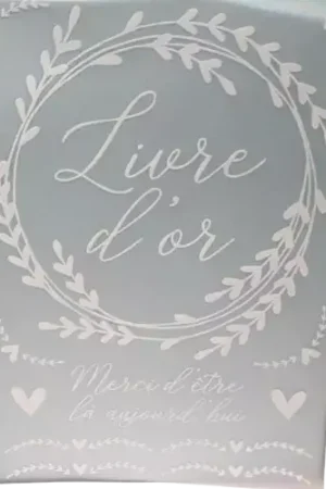 Achetez Aujourd'hui Transferts Décalcomanie Artemio Livre d’Or Blanc – 14,5 x 20,5 cm
