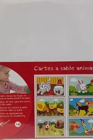 Pas Cher Cartes à sable APLI x 12