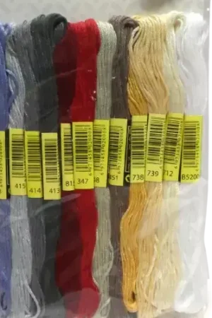 12 Écheveaux Coton à Broder 8 m "Coloris Charme" Artemio Soldes