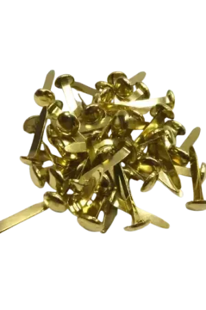 Attaches Parisiennes Glorex Argentées ou Dorées 1,5 cm x50 Produit De Marque