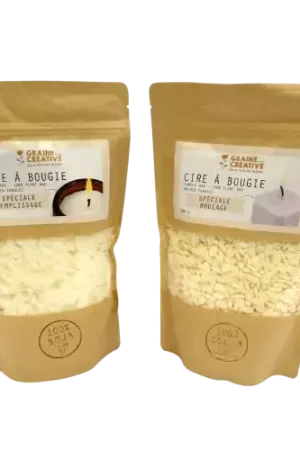 Top Vente Cire à Bougie 380g Graine Créative – Colza ou Soja