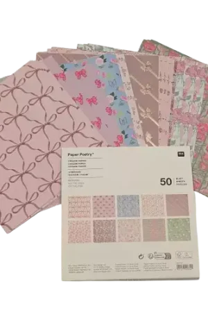Feuilles d’Origami La vie en Rose – RICO DESIGN Achat Immédiat