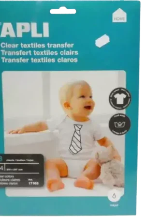 Papiers Imprimable Transfert Textile A4 APLI – 3 lots au choix Remise