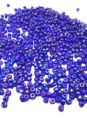 Perles de rocailles bleues 2 mm – 15 g, 100 g ou 500 g Prix Réduit