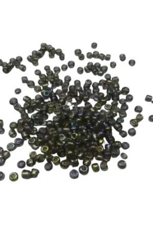 Achetez Aujourd'hui Perles de rocailles noir holographique – 2 mm – 15 g ou 100 g
