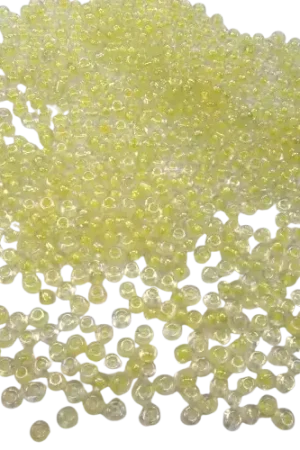 Perles de rocailles jaunes – 2 mm – 15 g, 100 g ou 500 g Acheter En Ligne