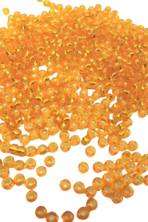 Perles de rocailles orange – 2 mm – 15 g, 100 g ou 500 g Paiement Sécurisé