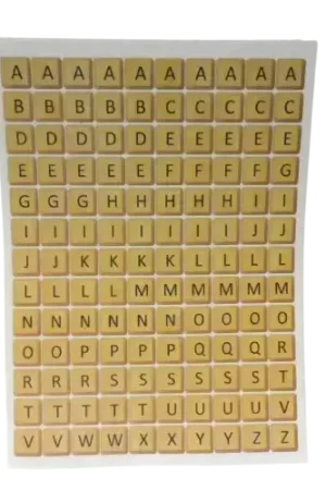 Gommettes Lettres Fonds Bois – 2 Planches, 260 pièces Meilleur Choix