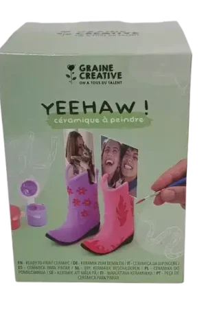 Kit DIY Céramique à Peindre – Graine Creative – 4 Modèles Expédition Rapide