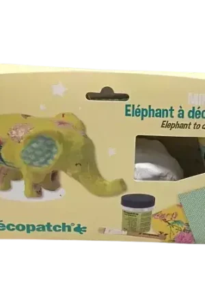 Kit Décopatch Éléphant à Décorer DECOPATCH Promotion