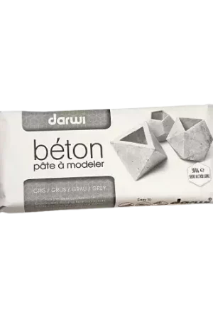 Pâte à modeler effet béton Darwi 500 g Livraison Express