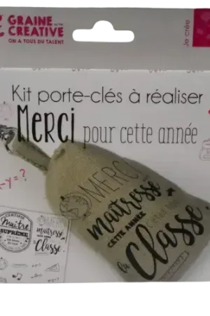 Kit porte-clés à réaliser GRAINE CREATIVE Nouvel Arrivage