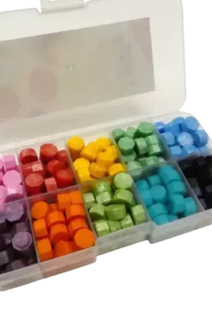 Authentique Cire à cacheter GRAINE CREATIVE – Boîte de 200 – Assortiments au choix