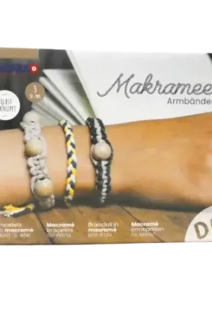 Commander Vite Kit complet de 3 bracelets en macramé GLOREX