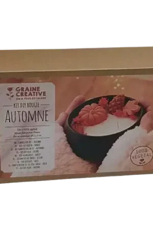 Bon Plan Kit bougie automne – Graine Creative