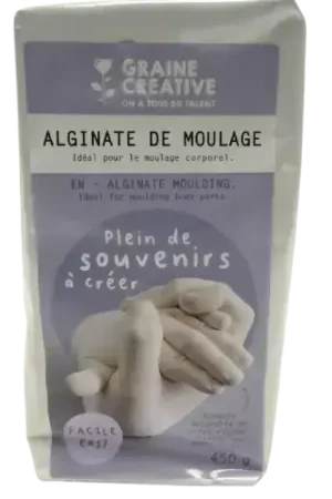Retour Gratuit Alginate de moulage 450 g GRAINE CREATIVE