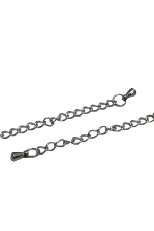 Chaînette à Rallonge 5 cm en Acier Inoxydable – x2 Super Prix
