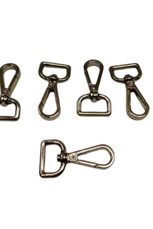 Gros Mousquetons Argentés 19,5mm x5 INNSPIRO Meilleure Vente