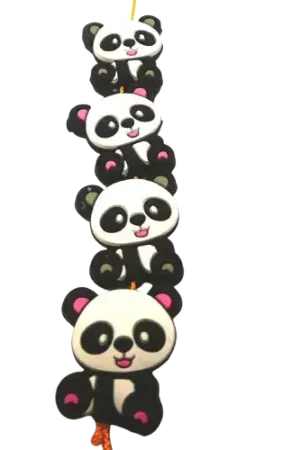 Perles panda en silicone – 28 x 22 mm Achetez Aujourd'hui