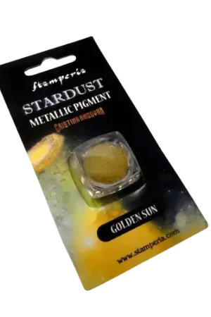 Solde Pigments en poudre métallique STAMPERIA – 0,5 g – Doré, bronze ou argenté