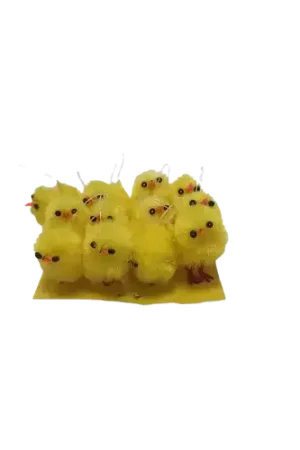 Réduction 12 poussins miniatures 2,5 cm