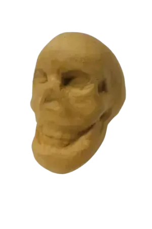 Tête de Mort en Papier Mâché Décopatch – 12 cm Prix Bas