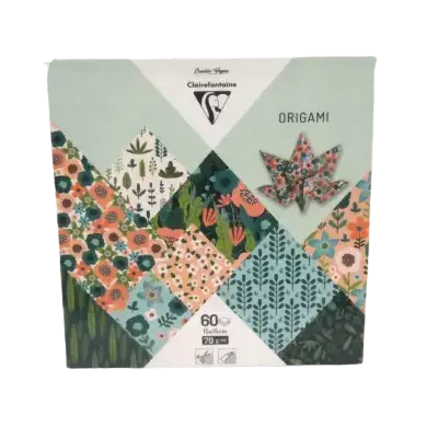 Populaire Papiers Origami Herbier Lotus Clairefontaine – 60 feuilles